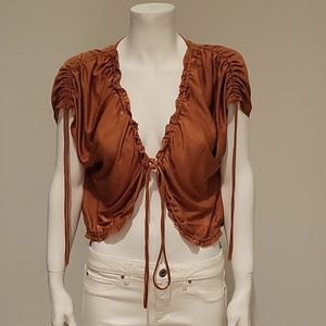 Zara whimsical vest.  NWOT